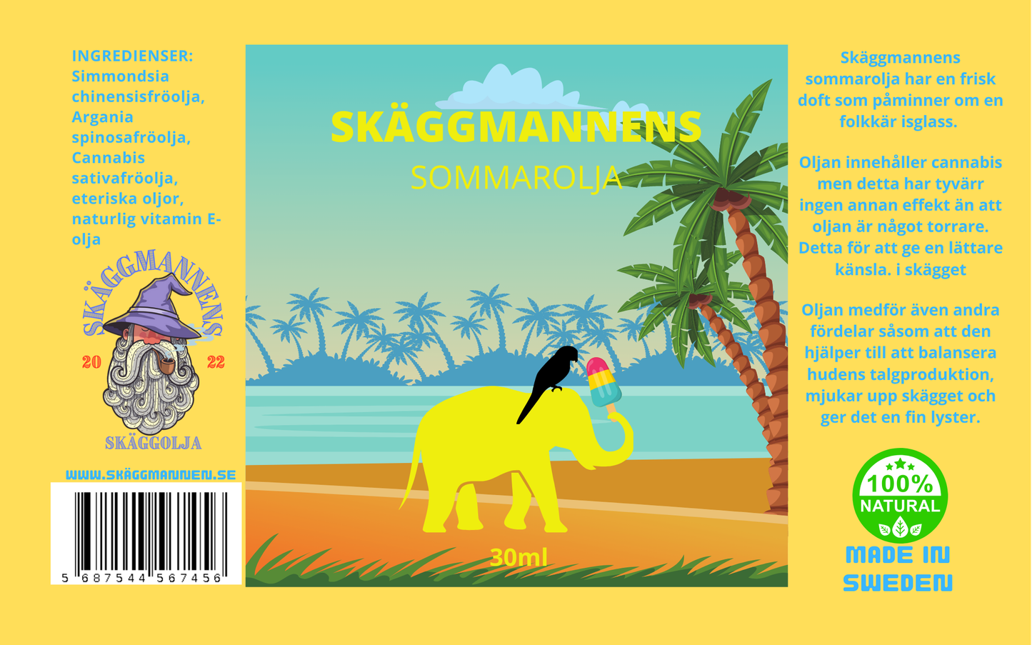 Skäggmannens Sommarolja
